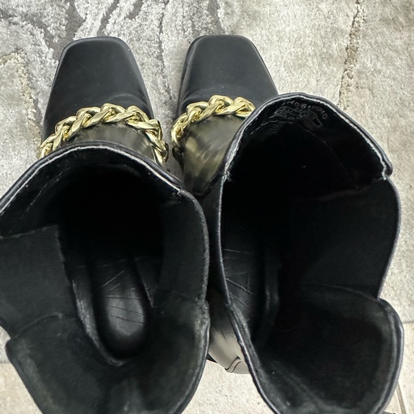 Zara gold chain boots size 39 - Picture 5 of 7